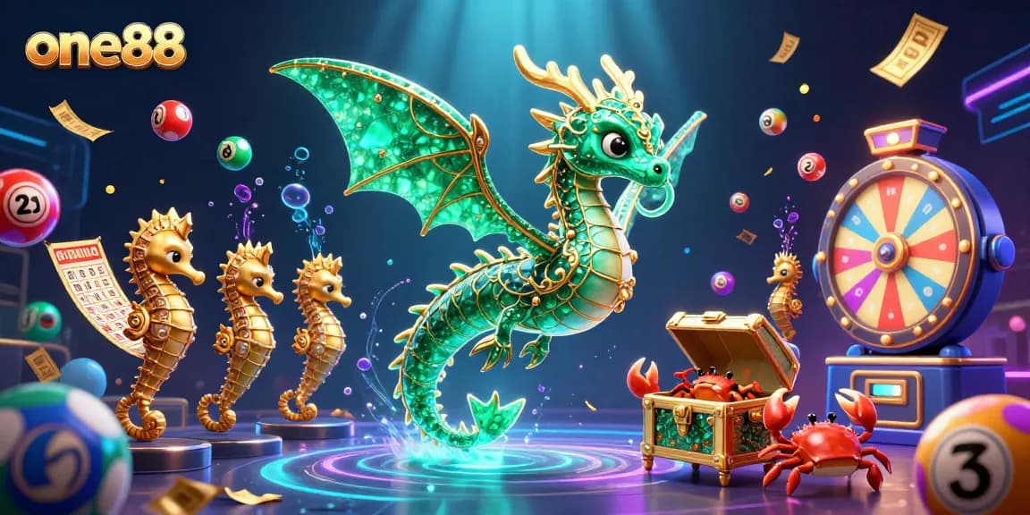 Engage with one88's thrilling casino adventures featuring vibrant lotteries and colorful prizes.