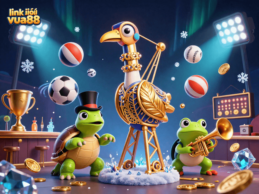 Play thrilling games at link vào vua88 with vibrant characters and action-packed elements.
