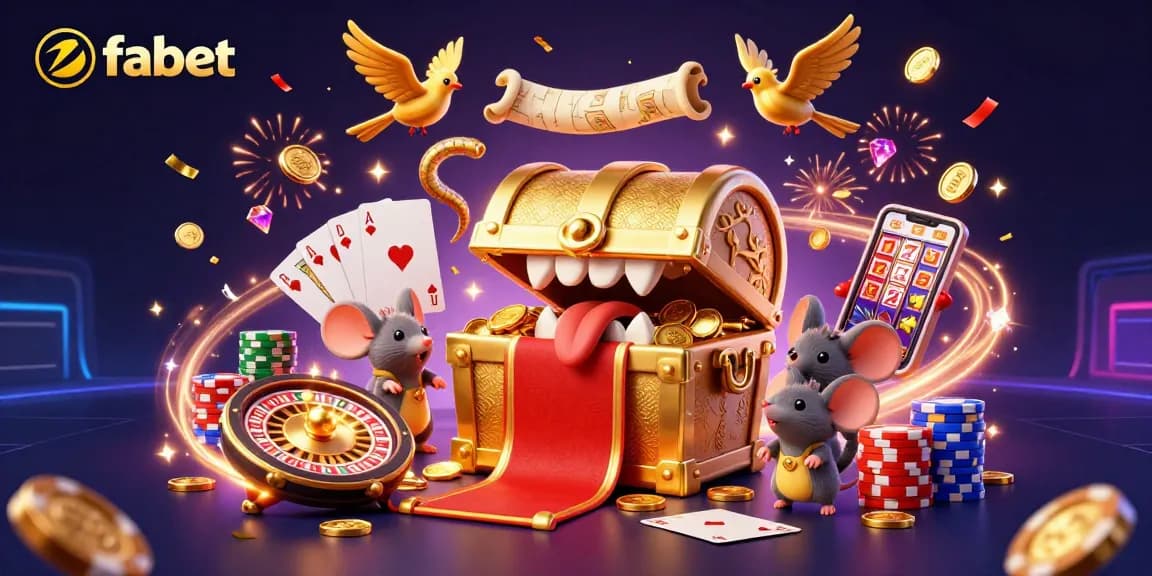 Experience fabet's thrilling casino adventure with golden treasures and gaming excitement!