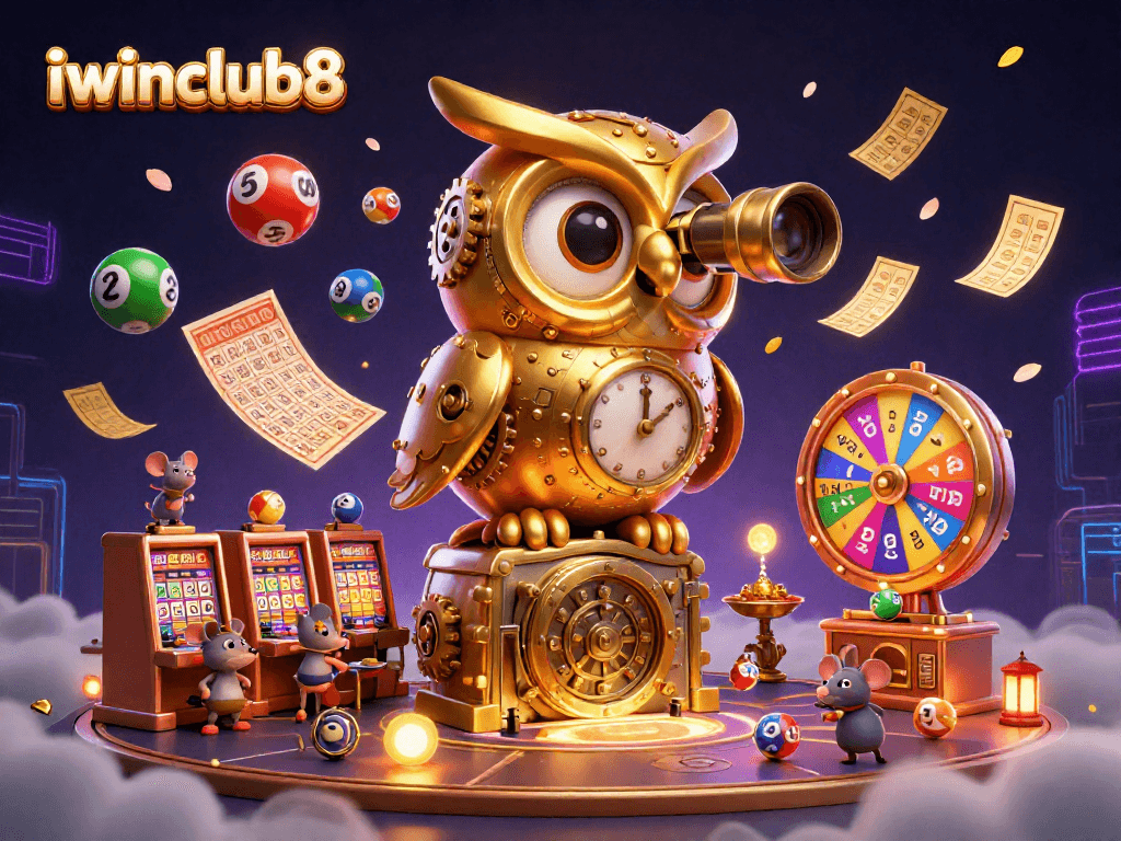 Engage with iwinclub8 through vibrant casino scenes filled with interactive games and lucky elements.
