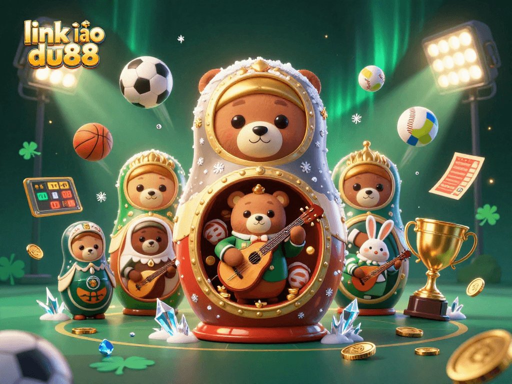 Experience exciting gameplay with link vào du88 showcasing vibrant casino elements in a dynamic 3D scene.