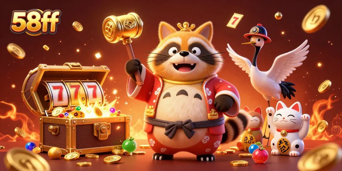 Experience thrilling gameplay at 58ff with cheerful characters and slots bursting with rewards.
