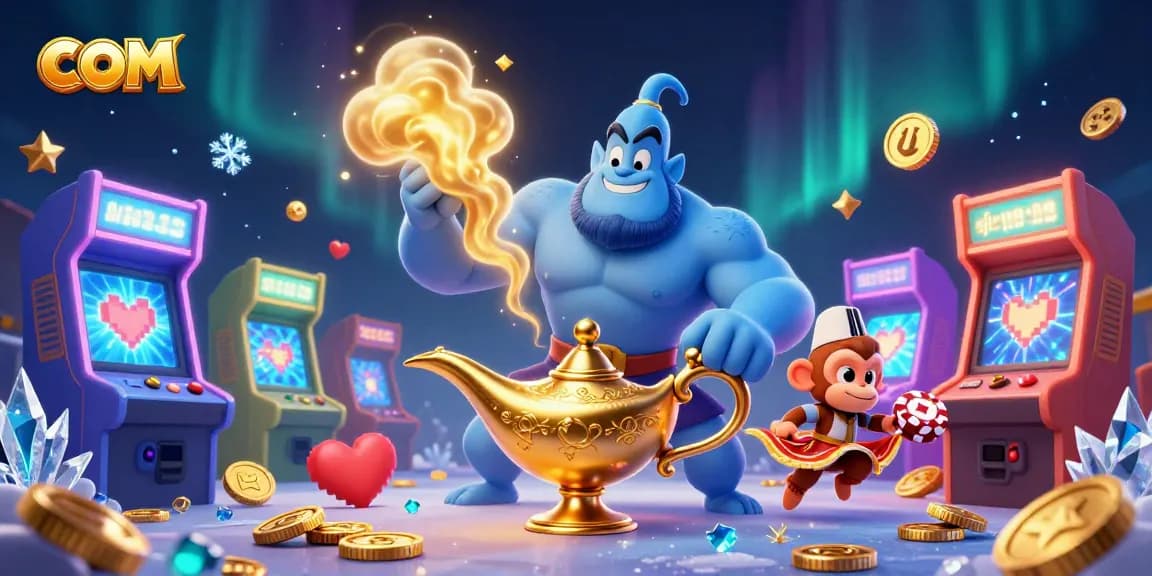 Engage in thrilling gameplay at com with vibrant casino elements and 3D visuals.