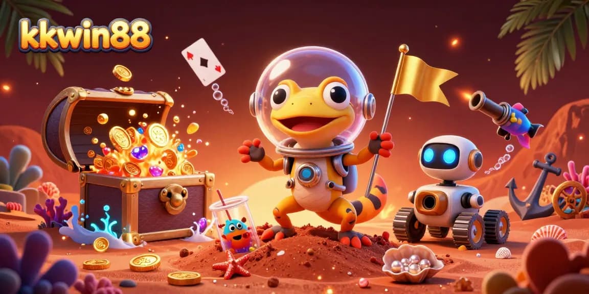 Engage with exciting gameplay at kkwin88 while discovering a 3D fantasy casino on Mars.