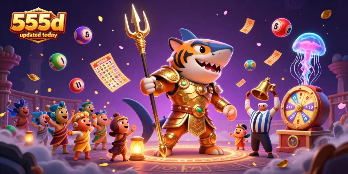 Engage in thrilling gaming moments with 555d updated today in an underwater casino.
