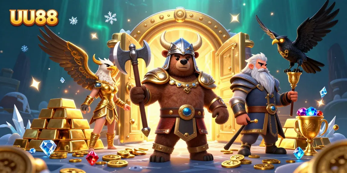 Experience thrilling action at UU88 with vibrant 3D treasures, slots, and gameplay!
